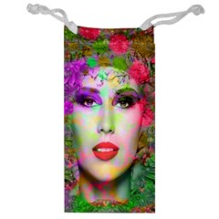 Flowers In Your Hair Jewelry Bags by icarusismartdesigns