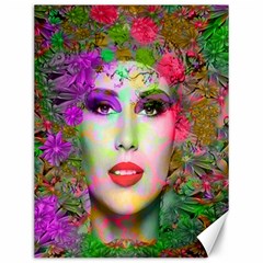 Flowers In Your Hair Canvas 12  X 16   by icarusismartdesigns