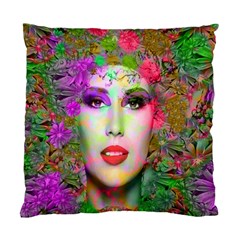 Flowers In Your Hair Standard Cushion Case (one Side)  by icarusismartdesigns