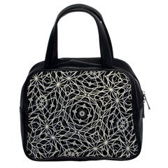 Polygons Pattern Print Classic Handbags (2 Sides) by dflcprints