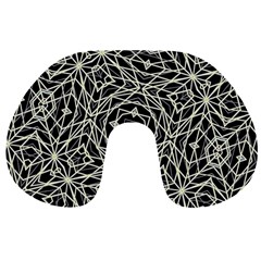 Polygons Pattern Print Travel Neck Pillows by dflcprints