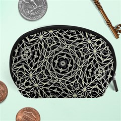 Polygons Pattern Print Accessory Pouches (large)  by dflcprints