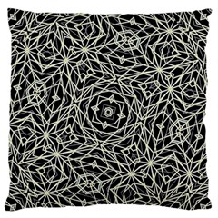 Polygons Pattern Print Large Flano Cushion Cases (two Sides)  by dflcprints