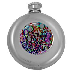 A Dream Of Bubbles 2 Round Hip Flask (5 Oz) by sirhowardlee