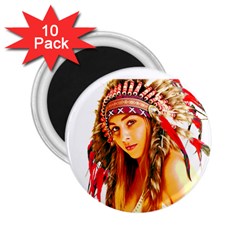 Indian 26 2 25  Magnets (10 Pack)  by indianwarrior