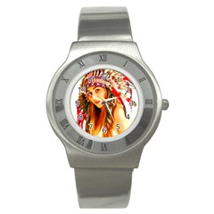 Indian 26 Stainless Steel Watch by indianwarrior