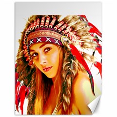 Indian 26 Canvas 12  X 16   by indianwarrior