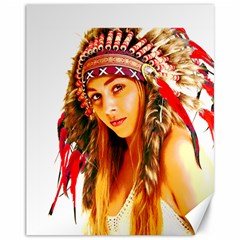 Indian 26 Canvas 11  X 14   by indianwarrior