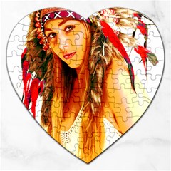 Indian 26 Jigsaw Puzzle (heart) by indianwarrior