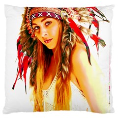 Indian 26 Standard Flano Cushion Case (one Side) by indianwarrior