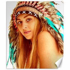 Indian 27 Canvas 8  X 10  by indianwarrior