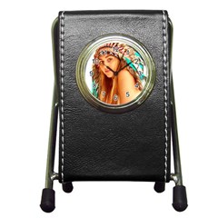 Indian 27 Pen Holder Desk Clocks by indianwarrior