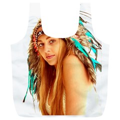 Indian 27 Full Print Recycle Bags (l)  by indianwarrior