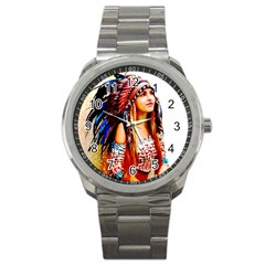 Indian 22 Sport Metal Watch by indianwarrior