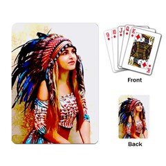 Indian 22 Playing Card