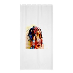 Indian 22 Shower Curtain 36  X 72  (stall)  by indianwarrior