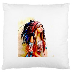 Indian 22 Standard Flano Cushion Case (one Side) by indianwarrior