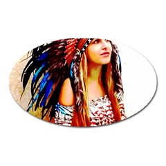 Indian 22 Oval Magnet by indianwarrior