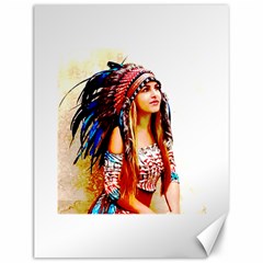 Indian 22 Canvas 12  X 16   by indianwarrior