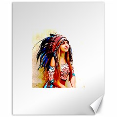 Indian 22 Canvas 16  X 20   by indianwarrior