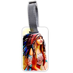 Indian 22 Luggage Tags (one Side)  by indianwarrior