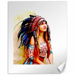 Indian 22 Canvas 11  X 14   by indianwarrior