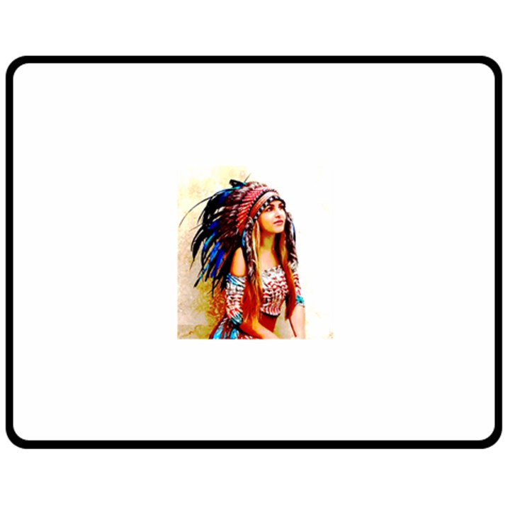 Indian 22 Double Sided Fleece Blanket (Medium) 