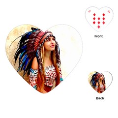 Indian 21 Playing Cards (heart) 