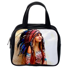 Indian 21 Classic Handbags (one Side) by indianwarrior