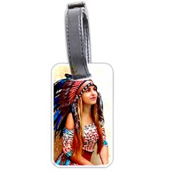 Indian 21 Luggage Tags (one Side)  by indianwarrior