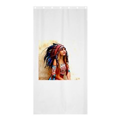 Indian 21 Shower Curtain 36  X 72  (stall)  by indianwarrior