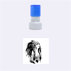 Indian 21 Rubber Round Stamps (small) by indianwarrior