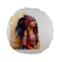 Indian 21 Standard 15  Premium Round Cushions by indianwarrior