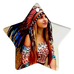 Indian 21 Star Ornament (two Sides)  by indianwarrior