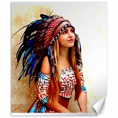 Indian 21 Canvas 8  X 10  by indianwarrior