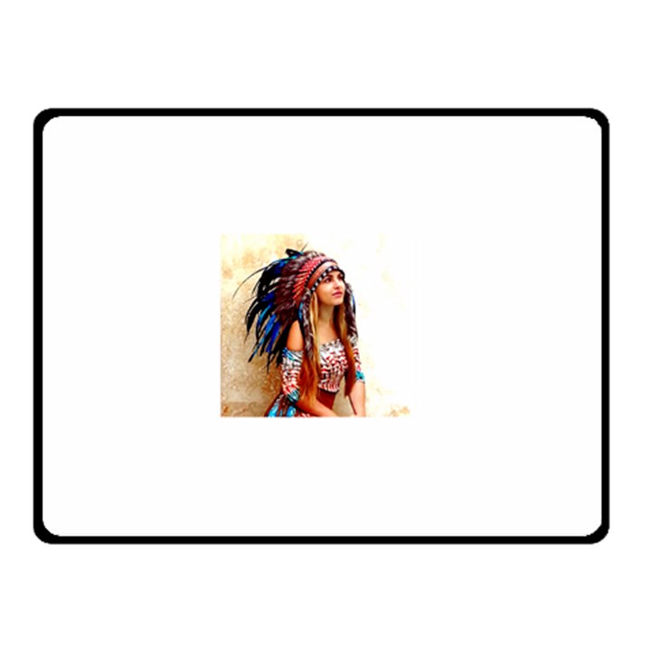 Indian 21 Double Sided Fleece Blanket (Small) 