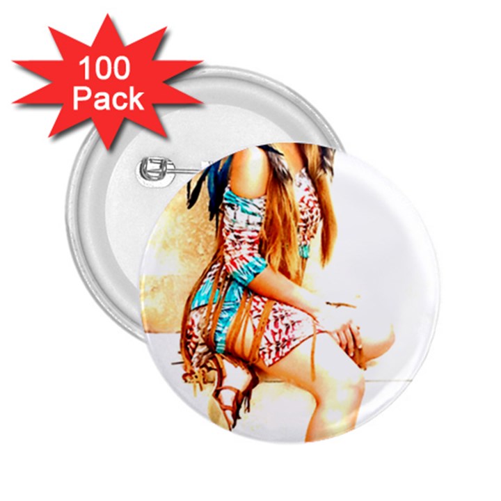 Indian 18 2.25  Buttons (100 pack) 