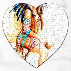 Indian 18 Jigsaw Puzzle (heart) by indianwarrior