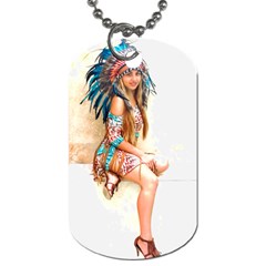 Indian 17 Dog Tag (two Sides) by indianwarrior