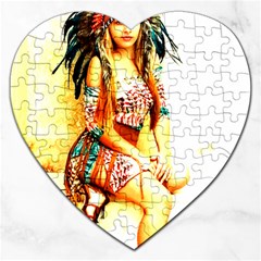 Indian 16 Jigsaw Puzzle (heart) by indianwarrior