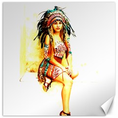 Indian 16 Canvas 20  X 20   by indianwarrior