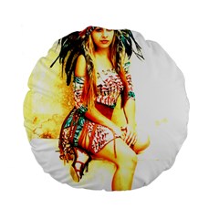 Indian 16 Standard 15  Premium Round Cushions by indianwarrior