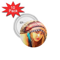 Indian 14 1 75  Buttons (10 Pack) by indianwarrior