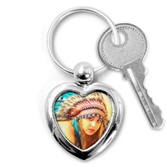 Indian 14 Key Chains (heart)  by indianwarrior