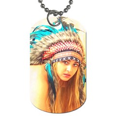 Indian 14 Dog Tag (two Sides) by indianwarrior