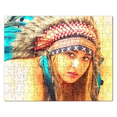 Indian 14 Rectangular Jigsaw Puzzl by indianwarrior