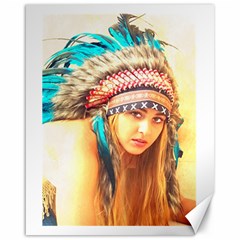 Indian 14 Canvas 16  X 20   by indianwarrior