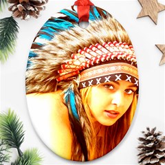 Indian 12 Ornament (oval)  by indianwarrior