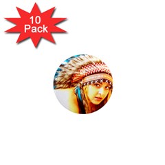 Indian 12 1  Mini Magnet (10 Pack)  by indianwarrior