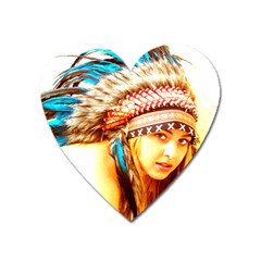 Indian 12 Heart Magnet by indianwarrior